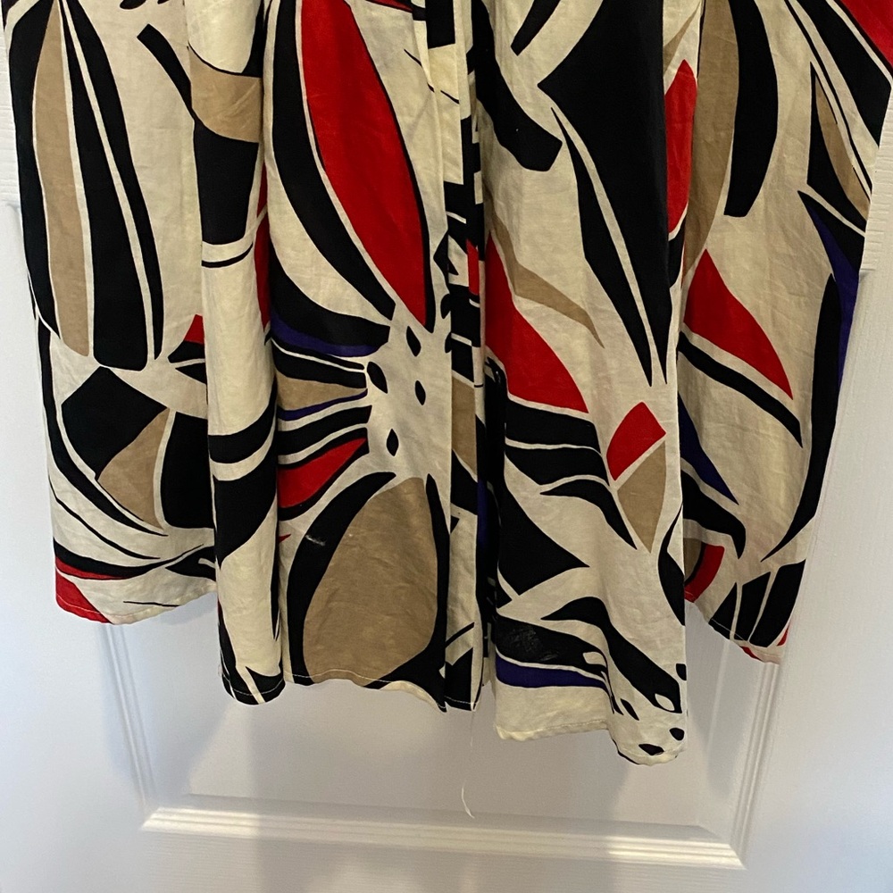 Kenneth Cole Reaction Vibrant Floral Midi Dress - Picture 9 of 14